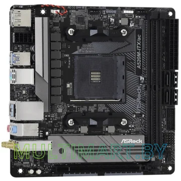 Материнская плата ASRock A520M-ITX/ac картинка 3